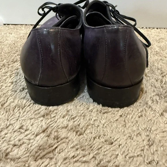 Dolce & Gabbana Shoes Mens Size 5 Leather Dress Lace Up Made In Italy Formal - Picture 5 of 9